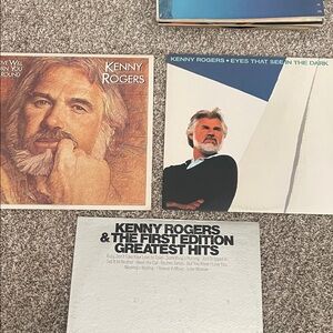 Kenny Rogers Vinyl Record Collection